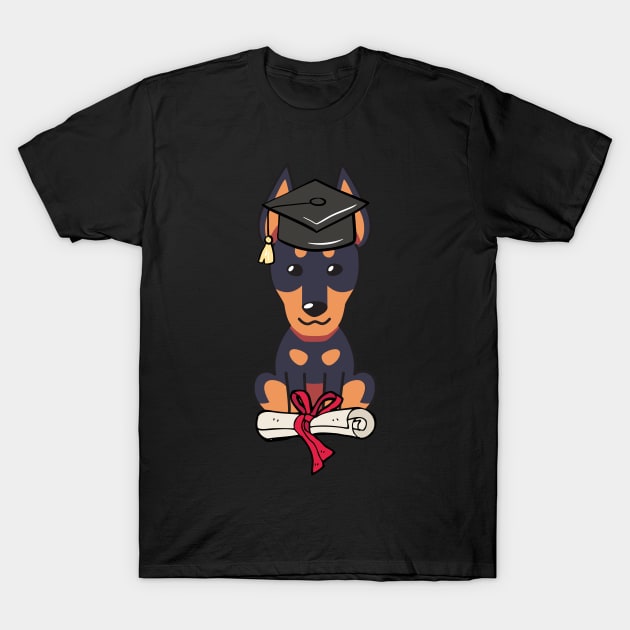 Funny dog is graduating T-Shirt by Pet Station